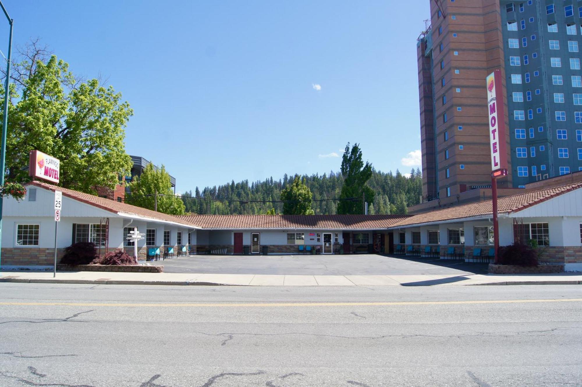 Flamingo Motel Coeur d'Alene Exterior photo